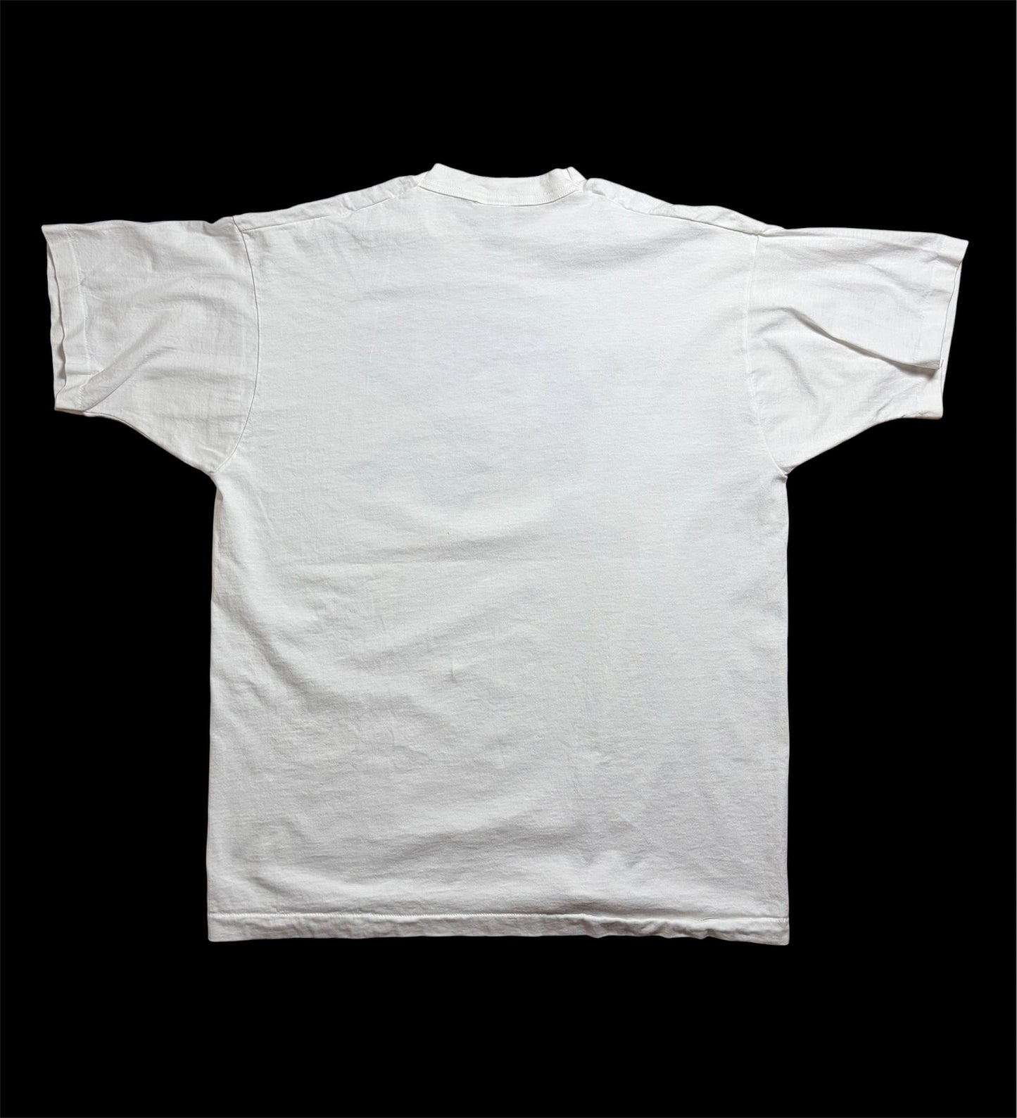 90s “Scramble Campbell” One-Eye Monster Art Tee XL — Fruit of the Loom Heavy Cotton / Single Stitch / Made in USA