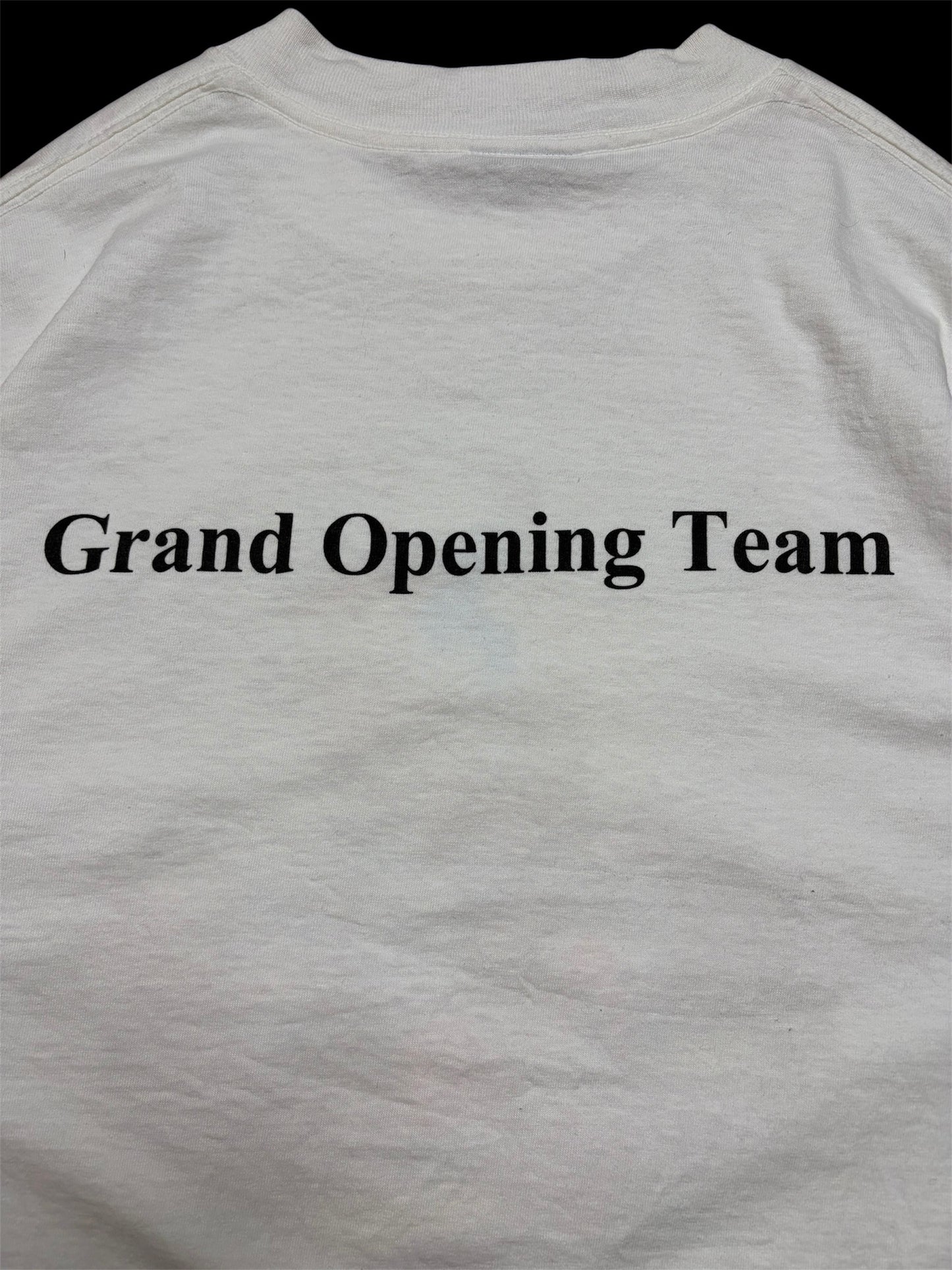 90's The Disney Store "Grand Opening Team" Staff Tee / ONEITA POWER-T / Single Stitch / L