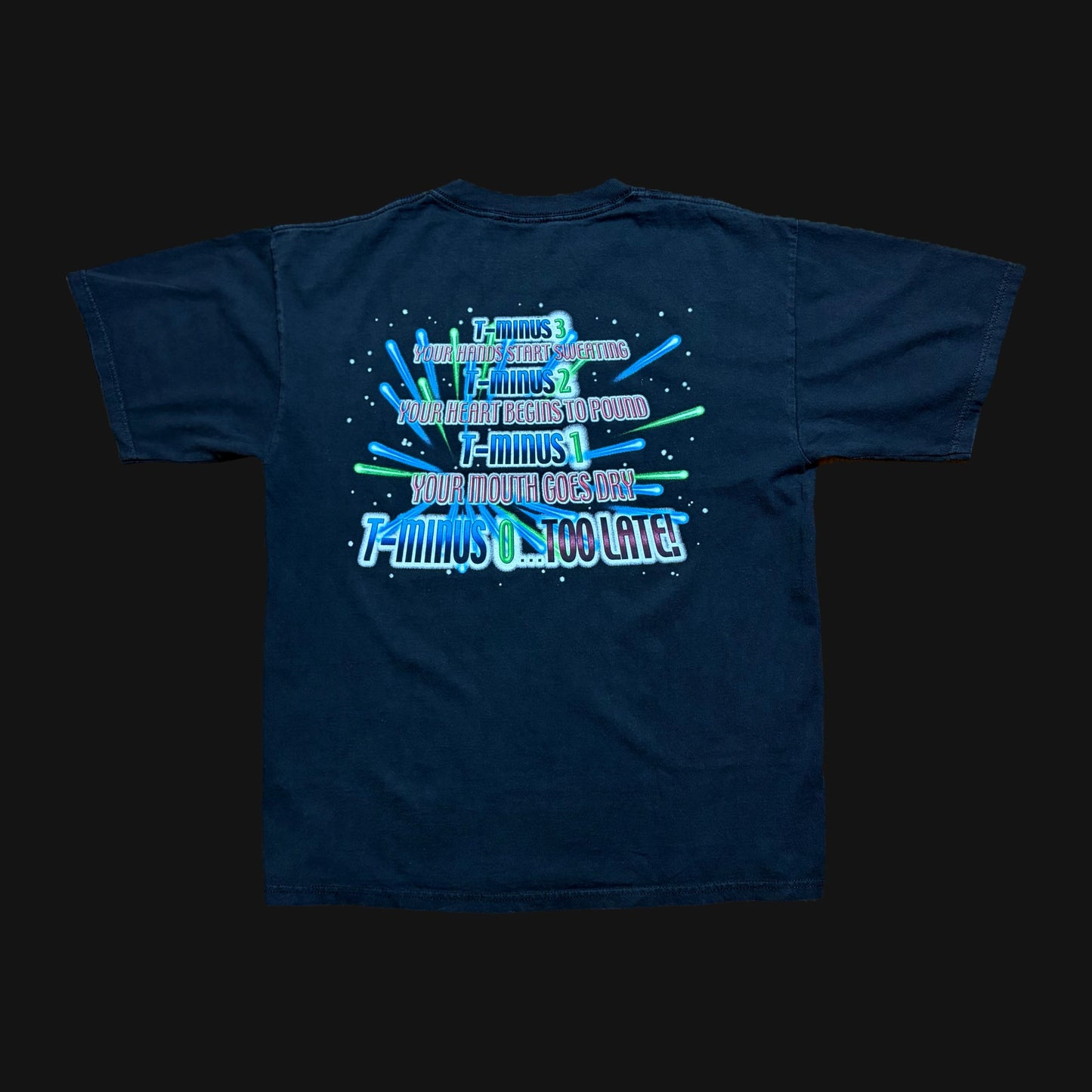 90-00's Disney "SPACE MOUNTAIN" Tee / Double Stitch / L