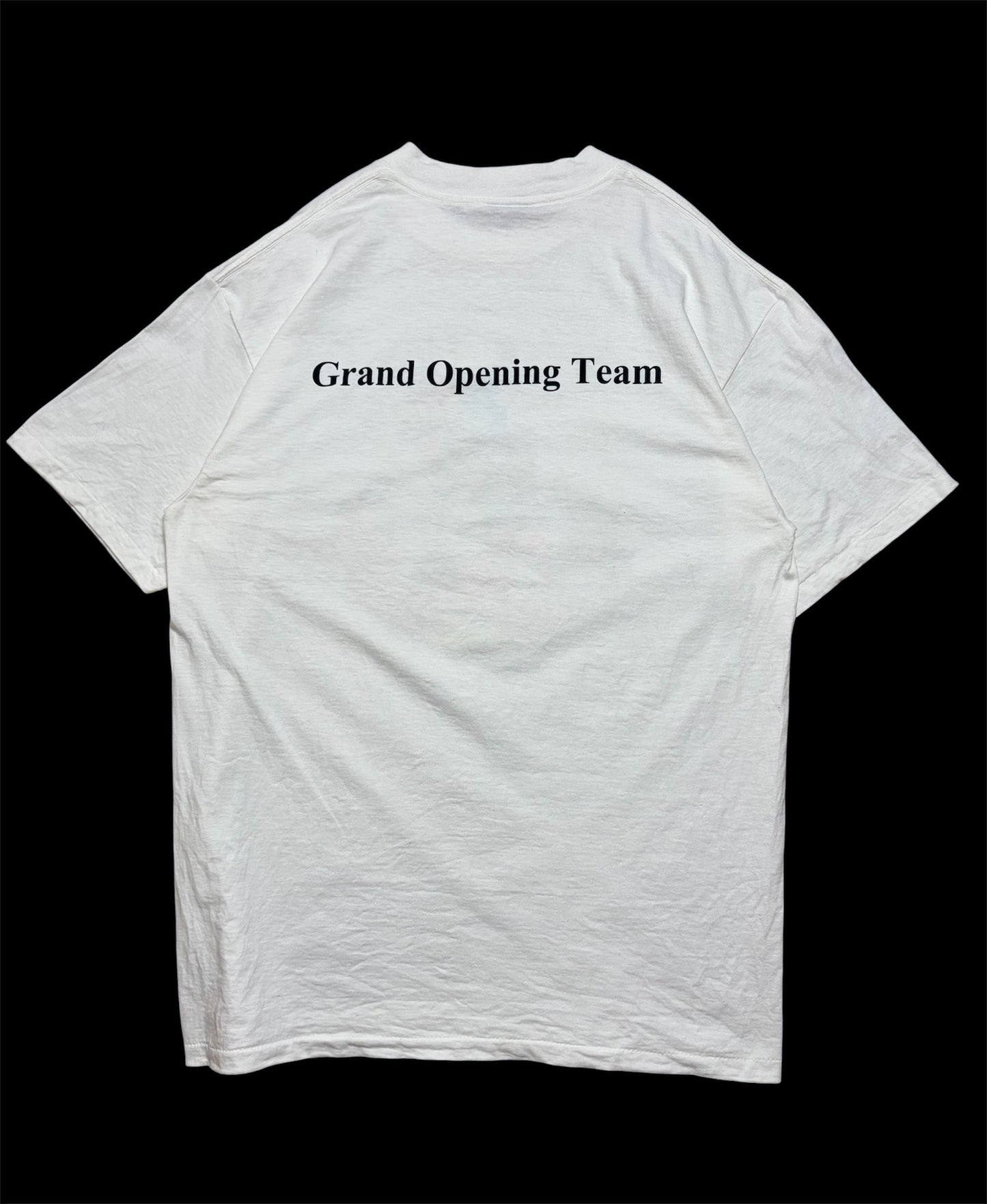 90's The Disney Store "Grand Opening Team" Staff Tee / ONEITA POWER-T / Single Stitch / L