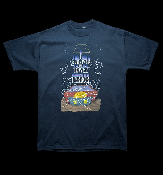 90s Disney official t- shirt tower of terror