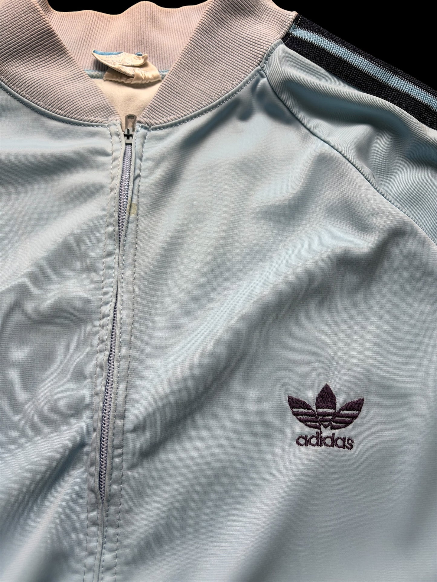 80s EURO adidas atp track jacket made in France