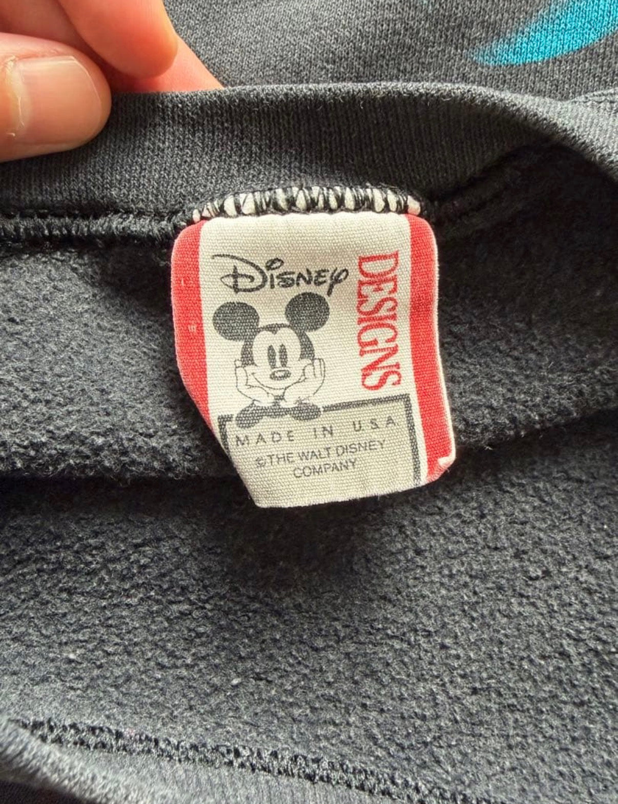 90s USA製 Disney ミッキー 両面プリント スウェット4XL