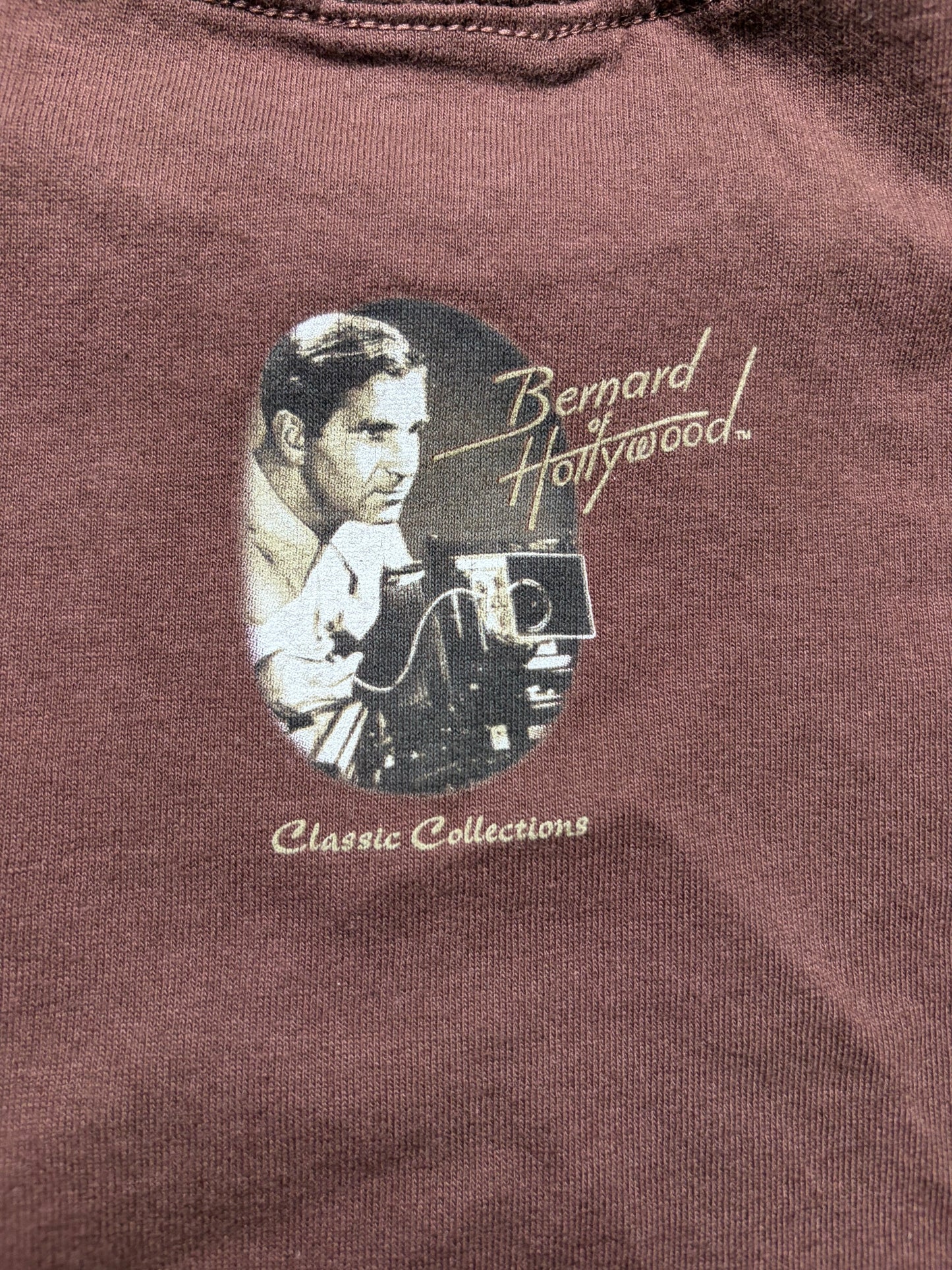 90's Bernard of Hollywood "WELL BALANCED" Pin-Up Tee / CRONIES / Made in USA / XL