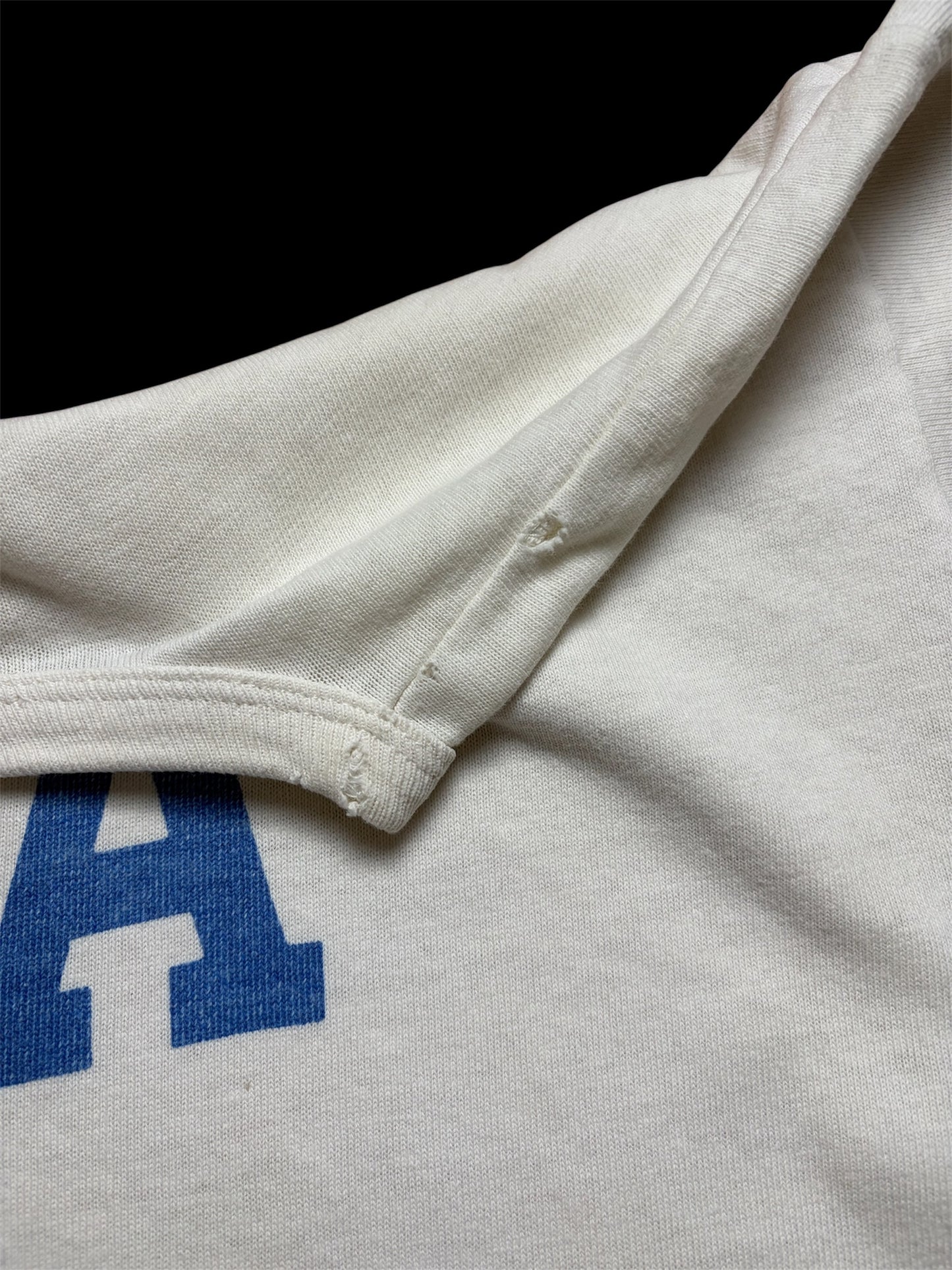 80s champion 染み込みプリント　Tシャツ　ビンテージ