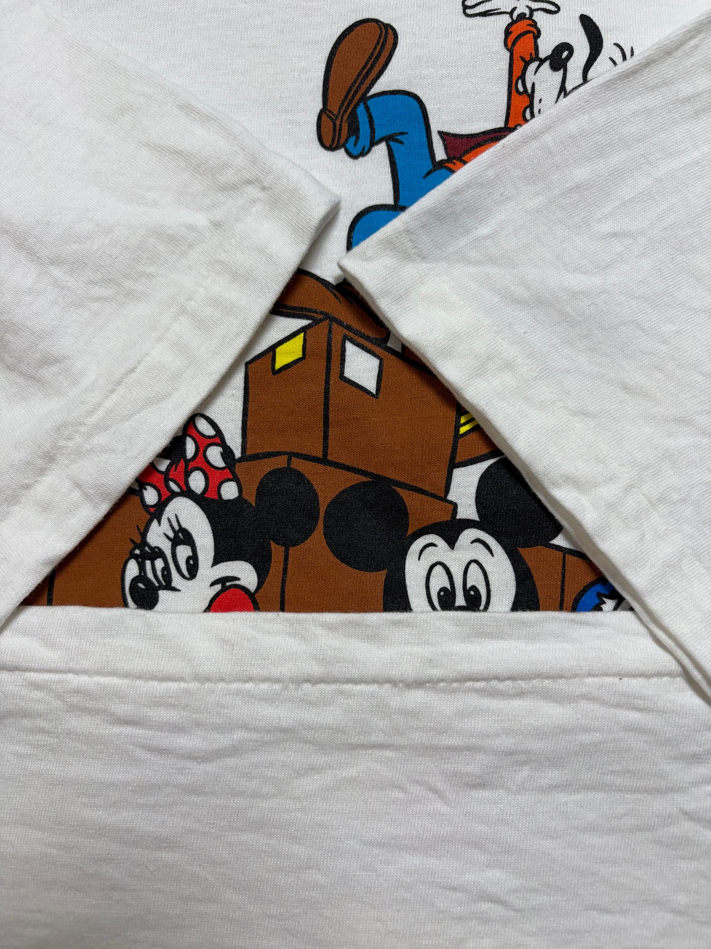90's The Disney Store "Grand Opening Team" Staff Tee / ONEITA POWER-T / Single Stitch / L