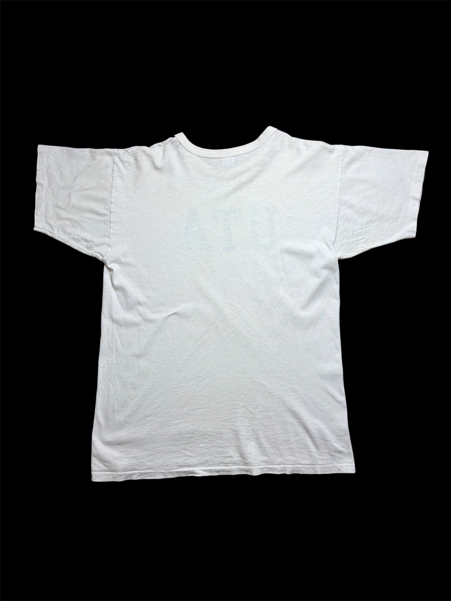 80s champion 染み込みプリント　Tシャツ　ビンテージ