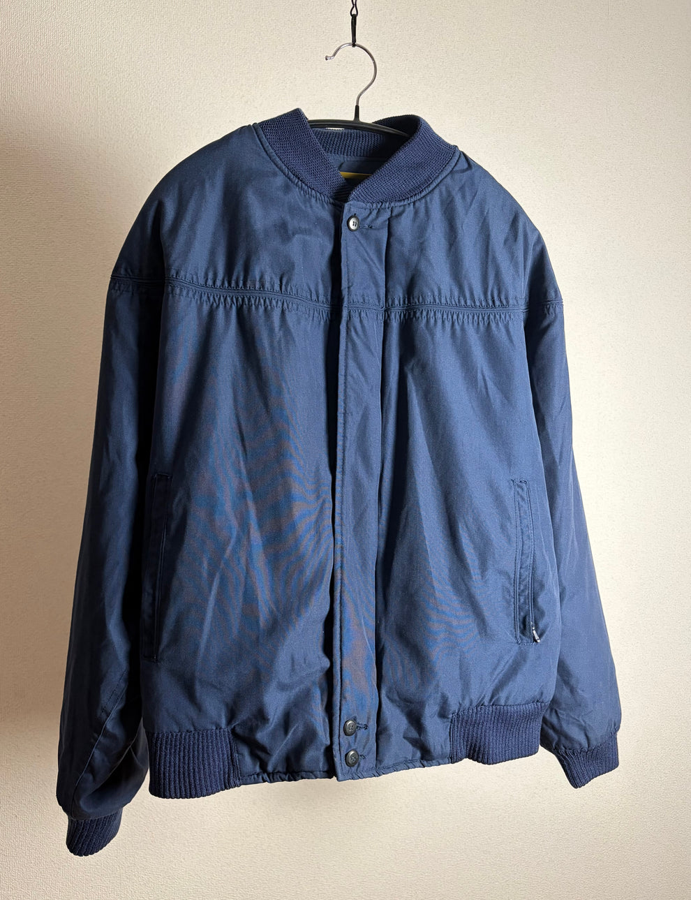Retro Kacket 80s Derby of San Francisco Quilted Paisley Lining Jacket - Navy / 42 ...