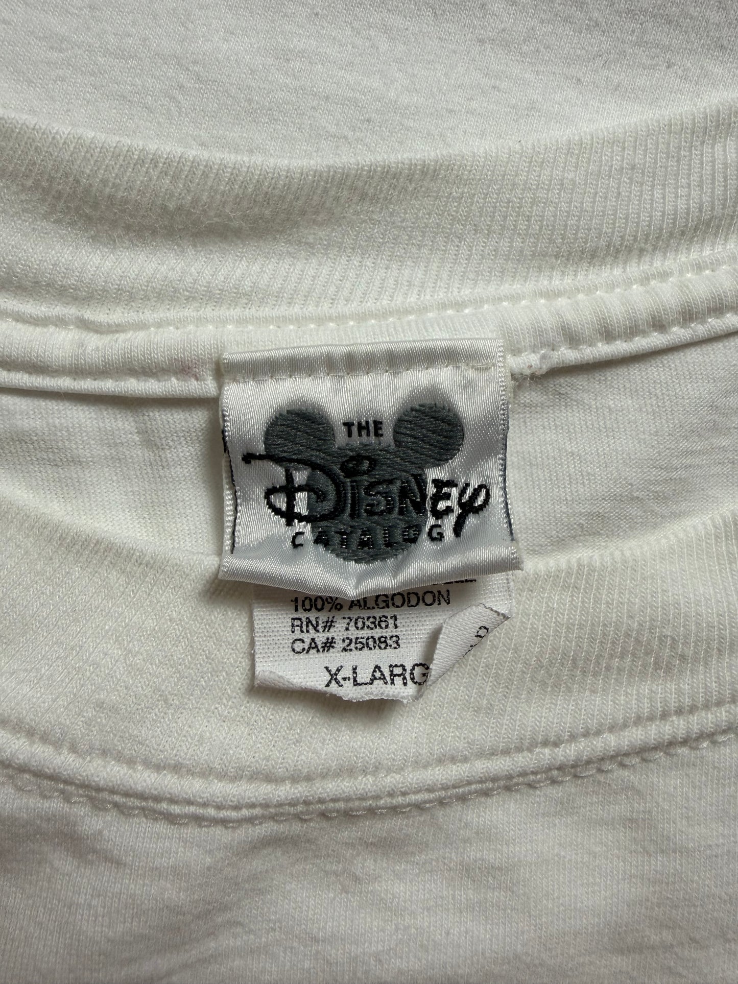 90's The Disney Store "HAVE A BLAST! HAPPY 4TH OF JULY!" Tee / Made in USA / XL