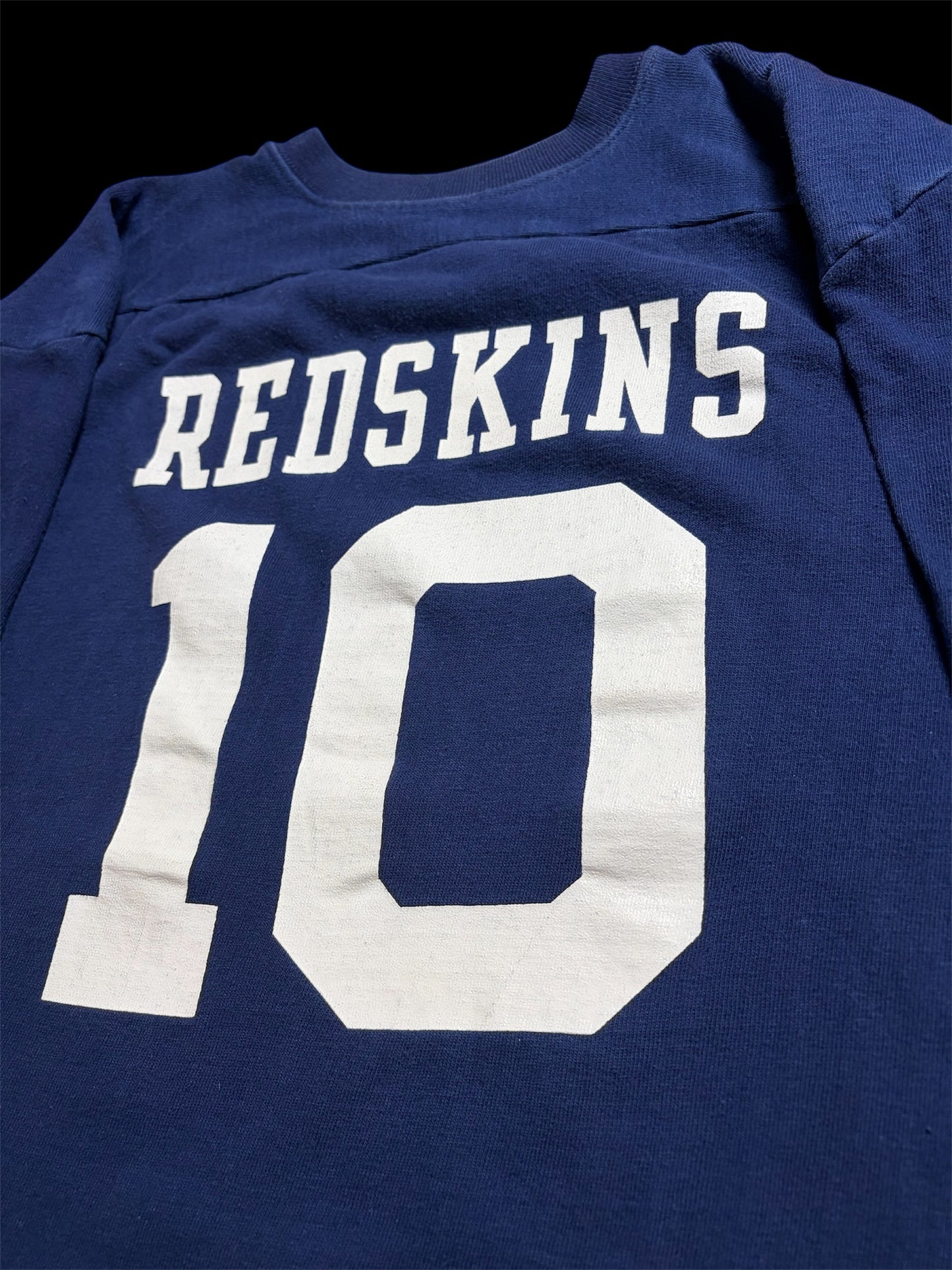70s Champion Products Inc. “REDSKINS #10” Football Jersey Tee XL — Made in USA
