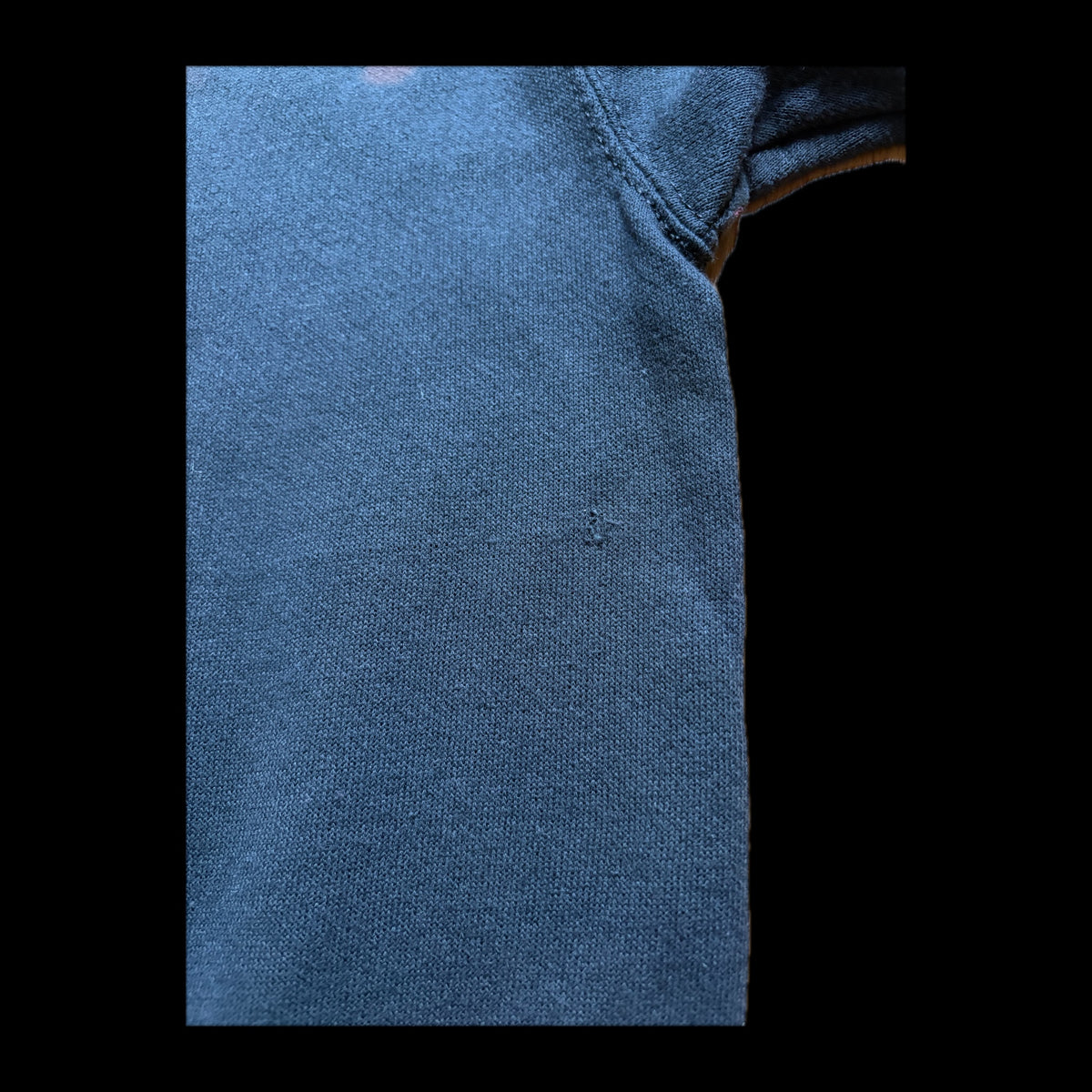 90s Apple Rainbow Logo Sweatshirt L —Black / Tultex Body Vintage