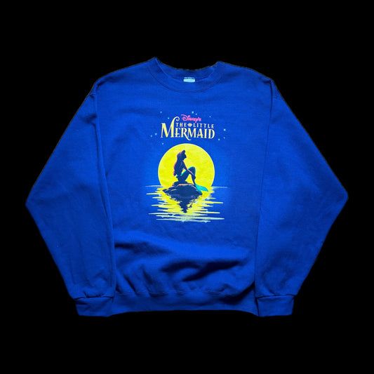 90s Vintage Disney "THE LITTLE MERMAID" Sweatshirt XL made in USA