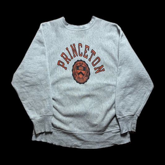 80s Vintage Champion Reverse Weave "PRINCETON" Sweatshirt　XL